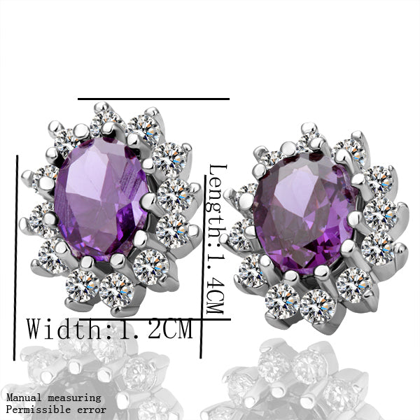 Purple Radiance EarRings-13