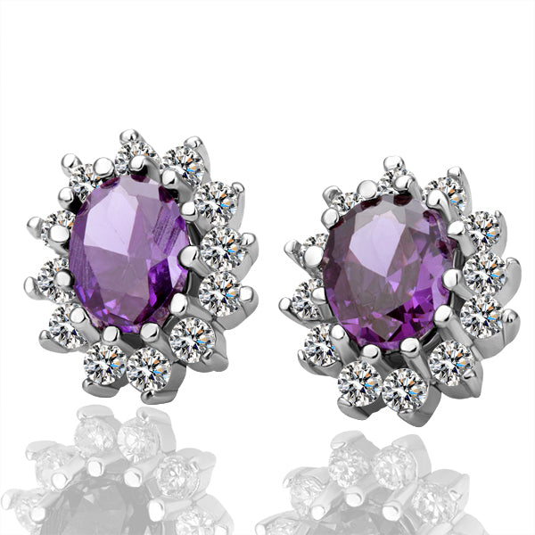 Purple Radiance EarRings-13
