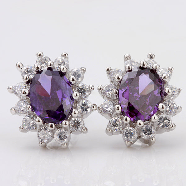 Purple Radiance EarRings-13