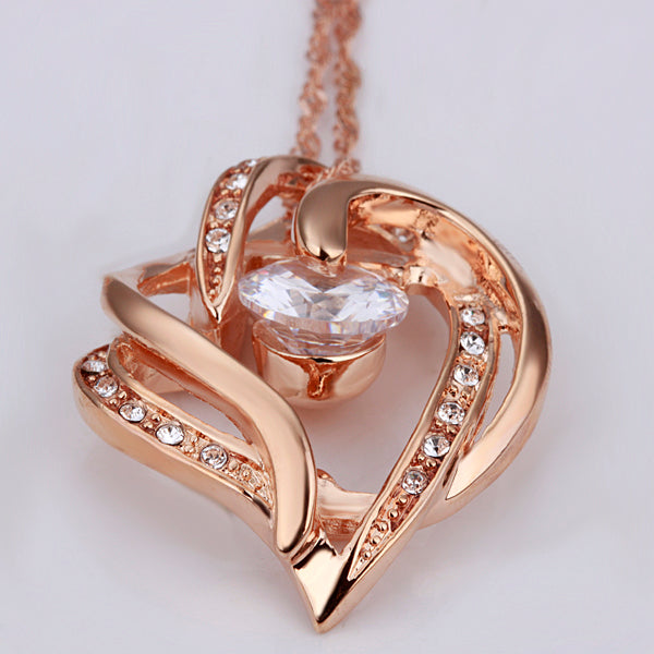 Shimmer Heart Pendant-8