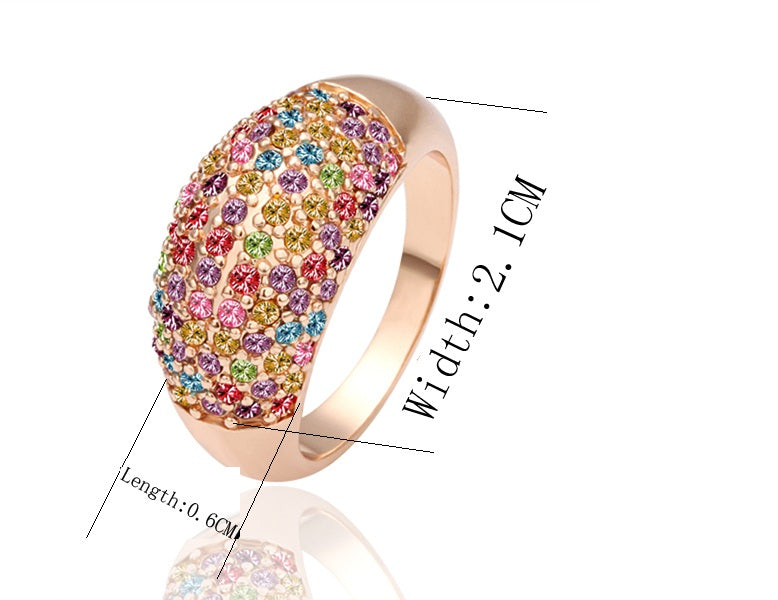 Classic Crystal Ring-06