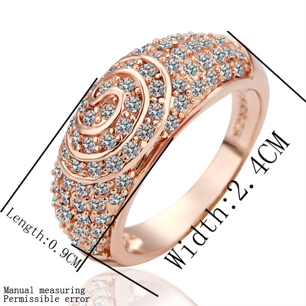 Elegant Spark Diamonds Ring-08