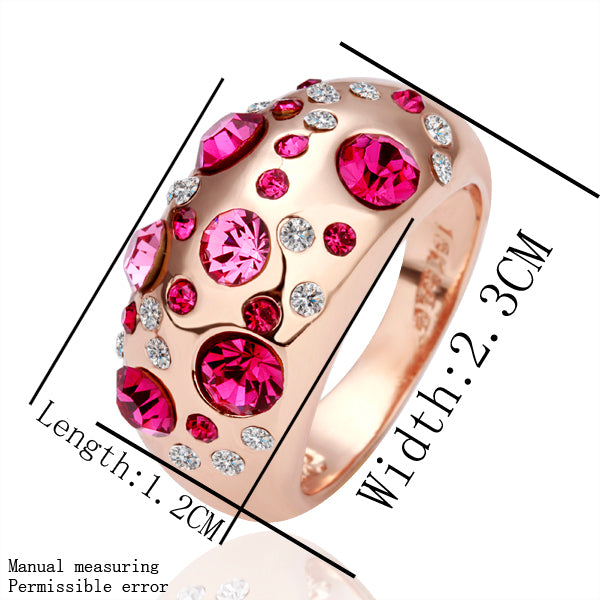 Pink Diamonds Ring-11