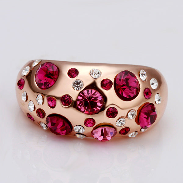 Pink Diamonds Ring-11