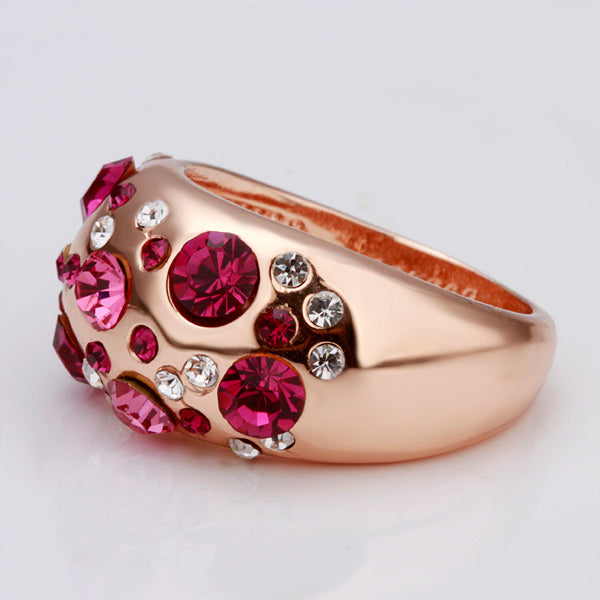 Pink Diamonds Ring-11
