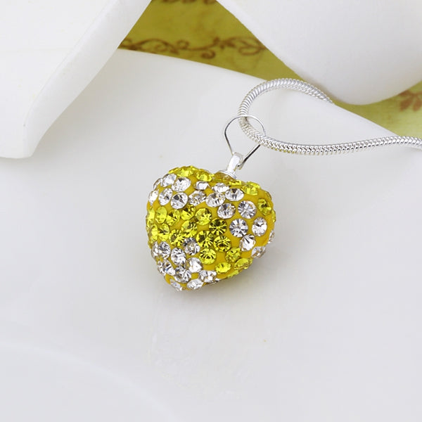 Silver Yellow Pendant-26