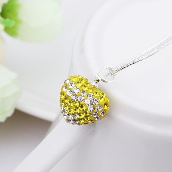 Silver Yellow Pendant-26