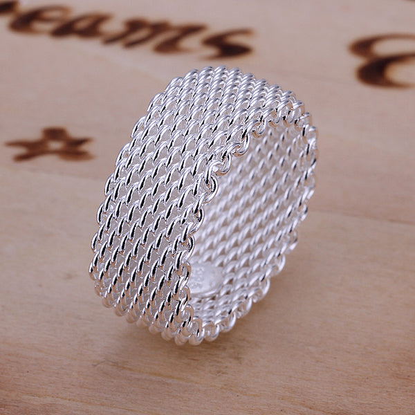 Silver Net Ring-01