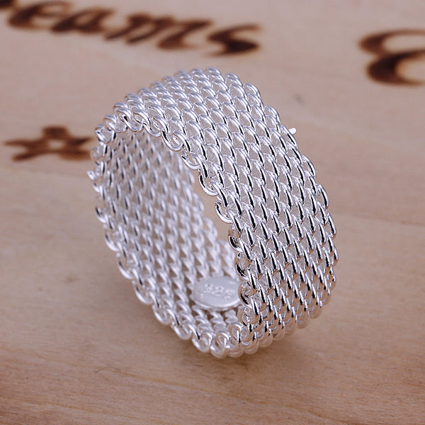 Silver Net Ring-01
