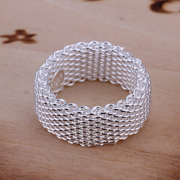 Silver Net Ring-01
