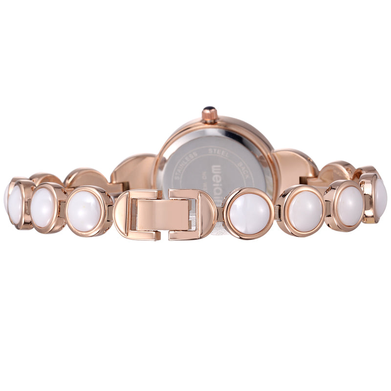 Pearl Elegance Rose Gold Quartz Watch