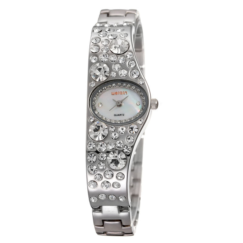 Royale – Silver Crystal Quartz Watch