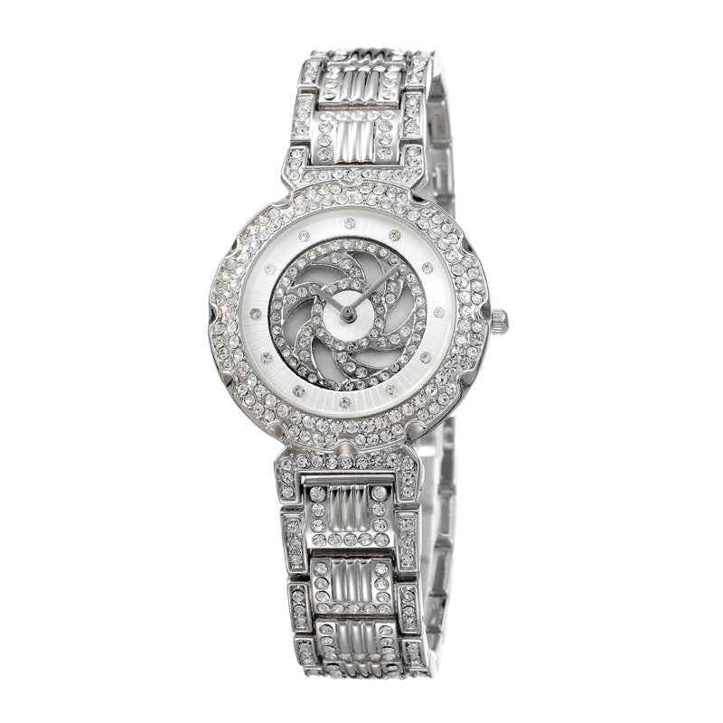 Celestial Spark Silver Watch