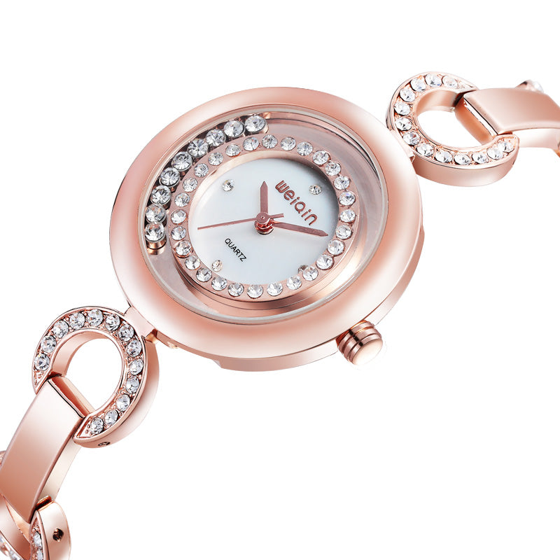 Radiance Halo Rose Gold Watch