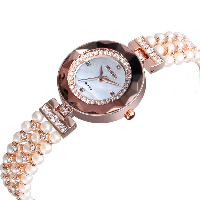 Pearl Radiance Crystal Watch