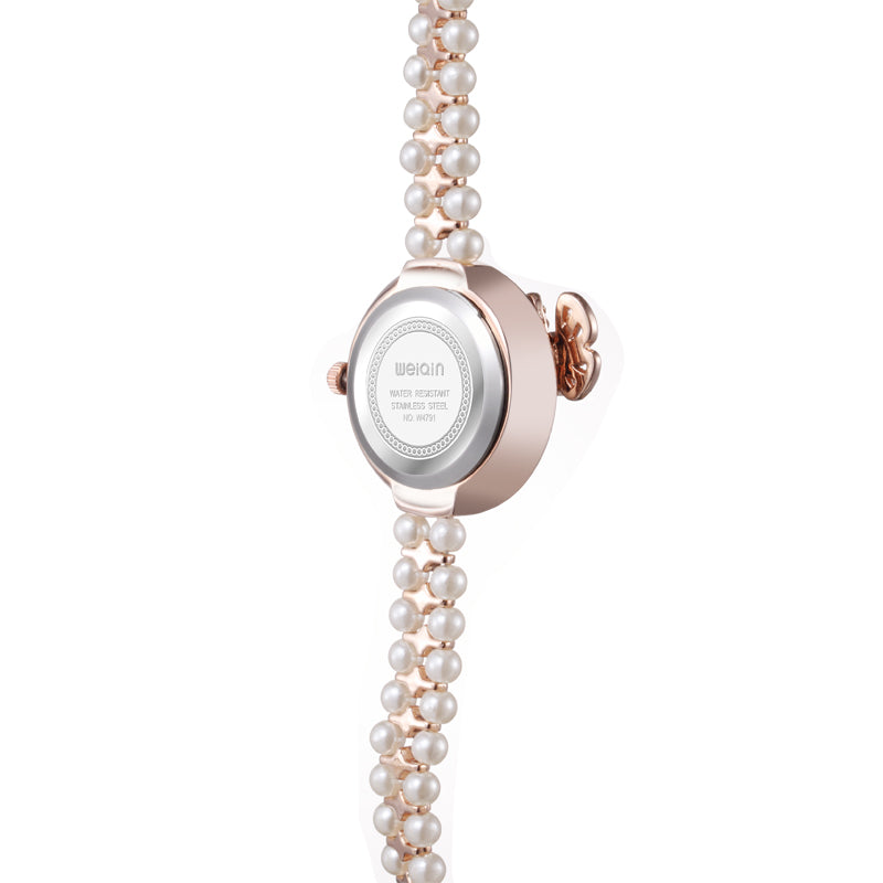 Butterfly Pearls Crystal Watch